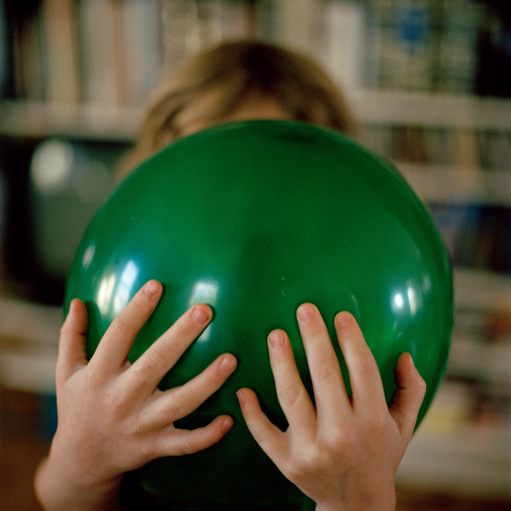 Untitled (green balloon)